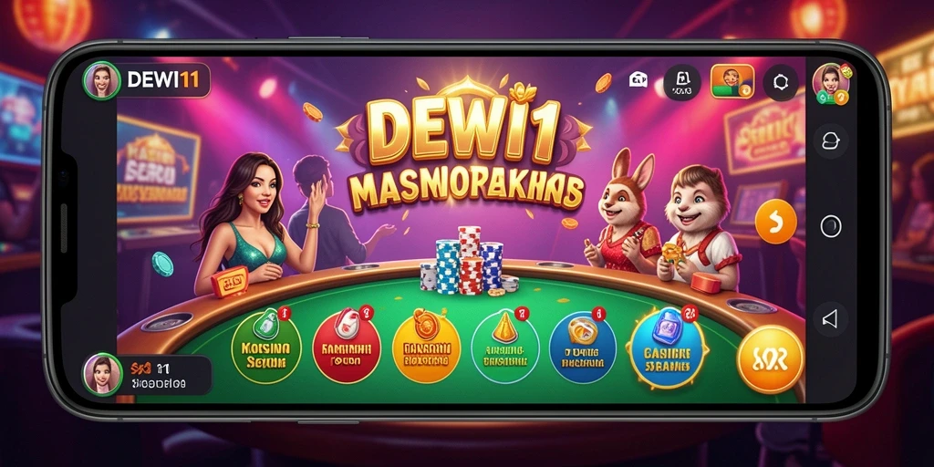 Tampilan gameplay DEWI11 yang menawan dan interaktif.