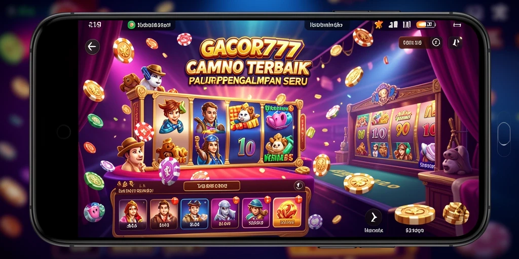 Tampilan gameplay seru GACOR777 dengan berbagai pilihan permainan Kasino.