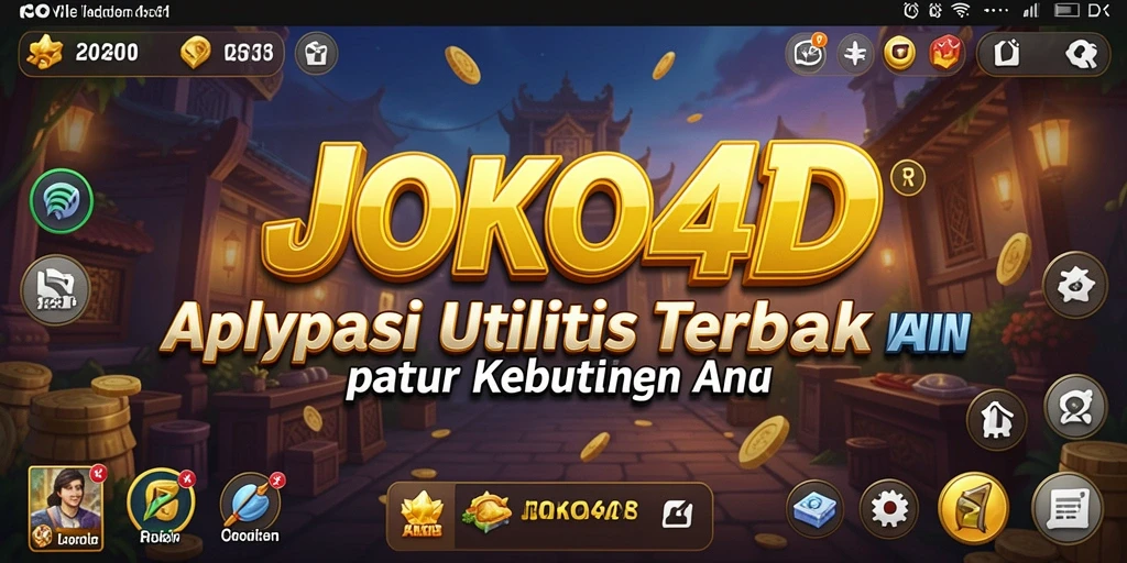 Tampilan antarmuka JOKO4D yang memudahkan pengguna dalam mengakses fitur-fitur.