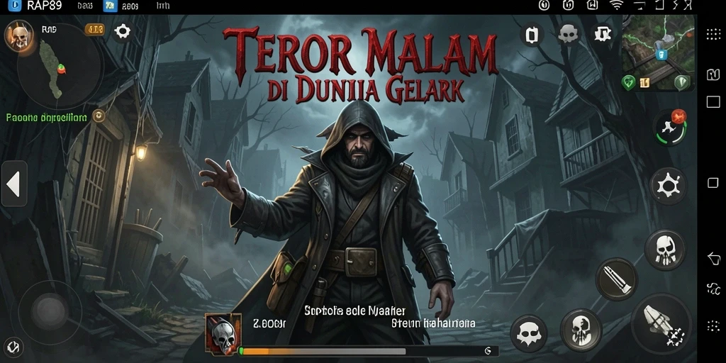 Tampilan gameplay RAP89 yang menyeramkan dan penuh ketegangan.