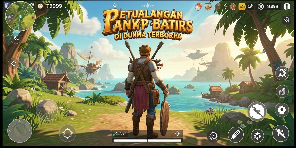 Gameplay T9999 yang mengasyikkan dalam dunia Open World.