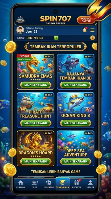 Proses pencarian aplikasi di spin707 sangat cepat dan responsif.