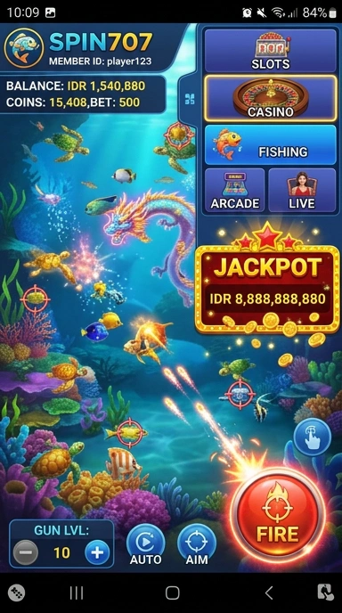 Screenshot dari aplikasi favorit saya yang diunduh melalui spin707.